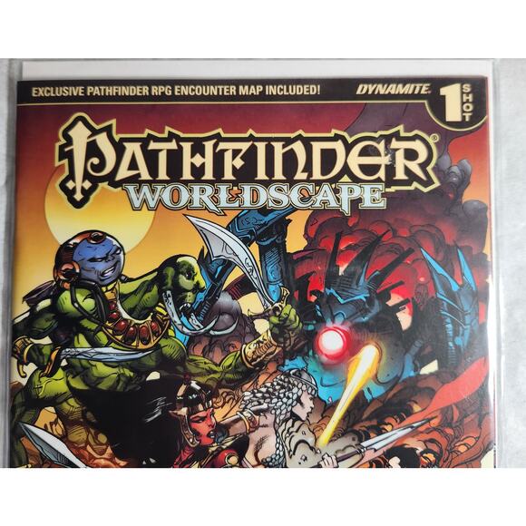 Pathfinder Worldscape Dynamite 1Shot By Dejah Thoris Humble Bundle With COA - Picture 7 of 7